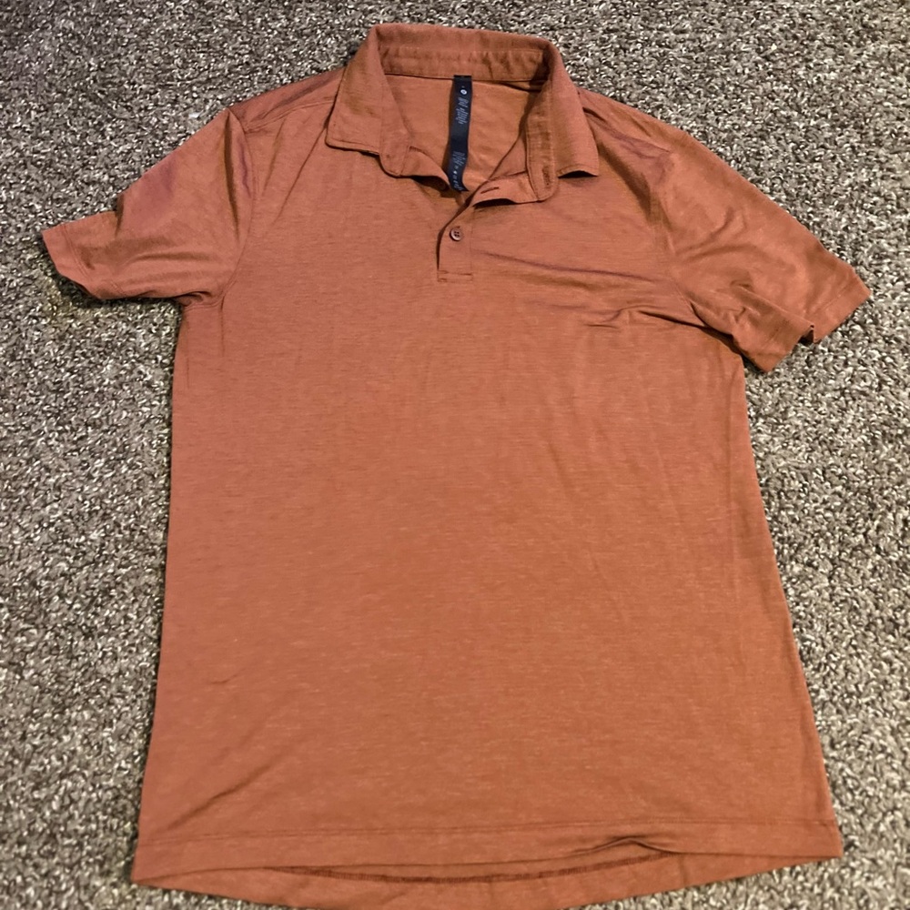 Men's Rust Polo Shirt